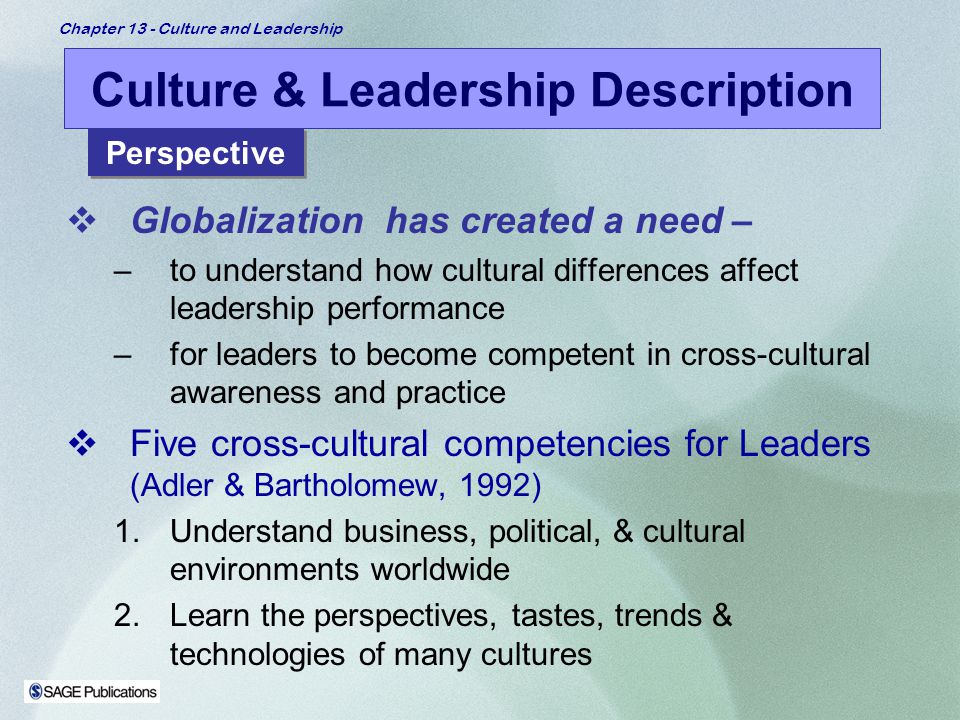 Cultural Differences in Leadership Styles
